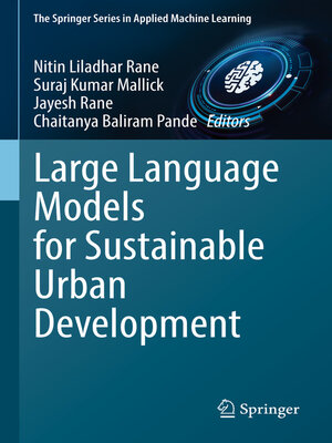 cover image of Large Language Models for Sustainable Urban Development